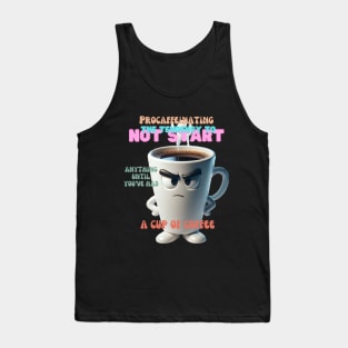 Procaffeinating Playful Coffee Tank Top